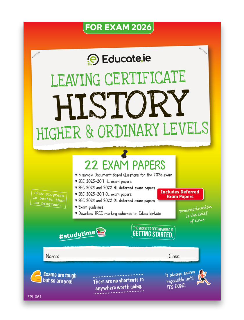History Leaving Certificate Exam Papers Educate.ie