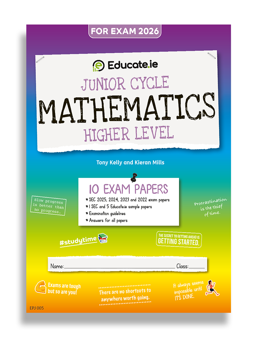Maths Junior Cycle Higher Level Exam Papers Educate.ie
