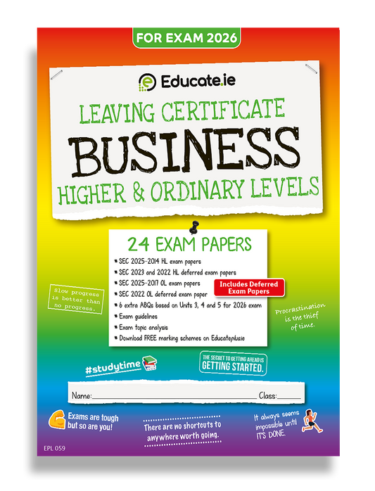 Business Leaving Certificate Exam Papers Educate.ie
