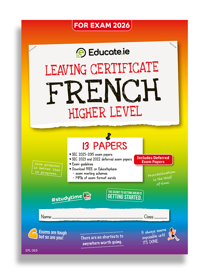 French Leaving Certificate Higher Level Exam Papers Educate.ie