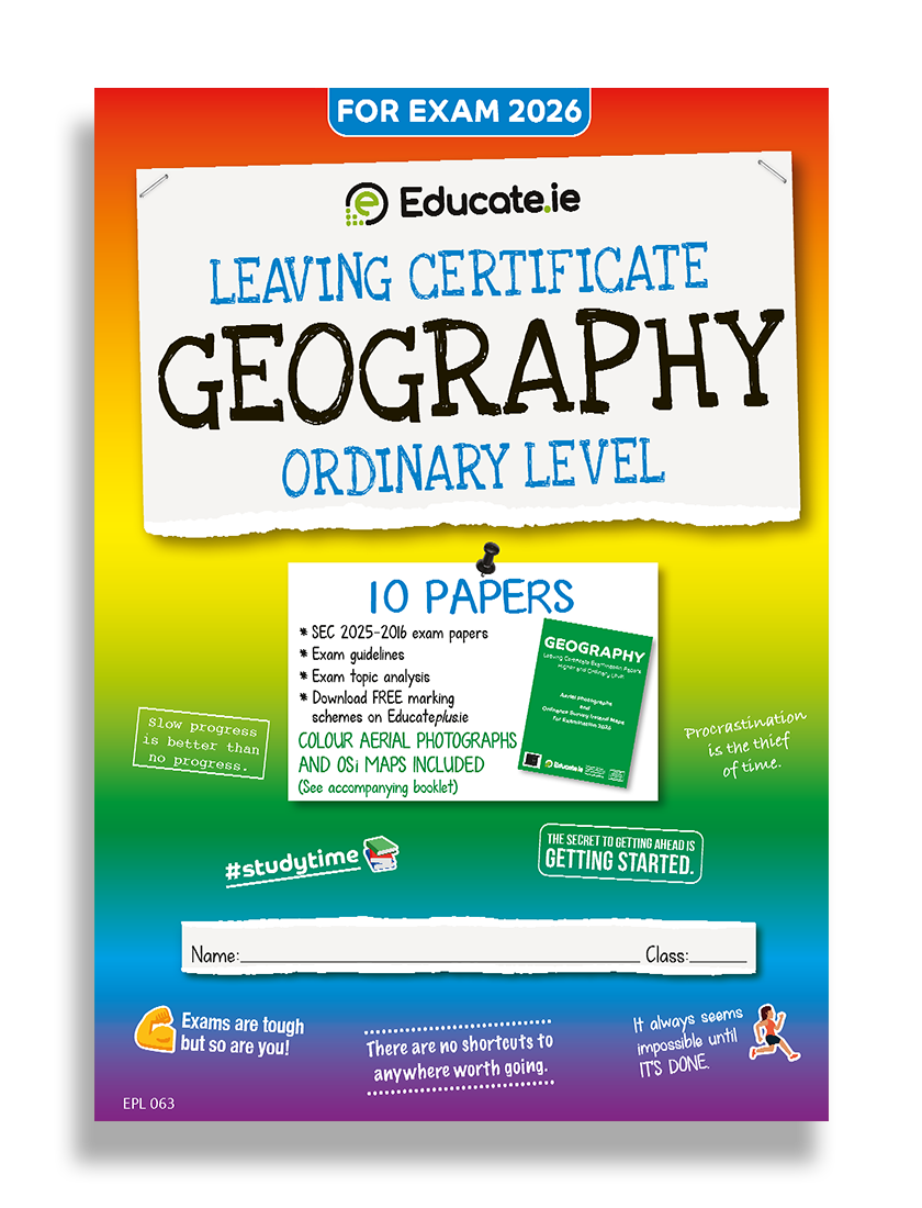 Geography Leaving Certificate Ordinary Level Exam Papers Educate.ie
