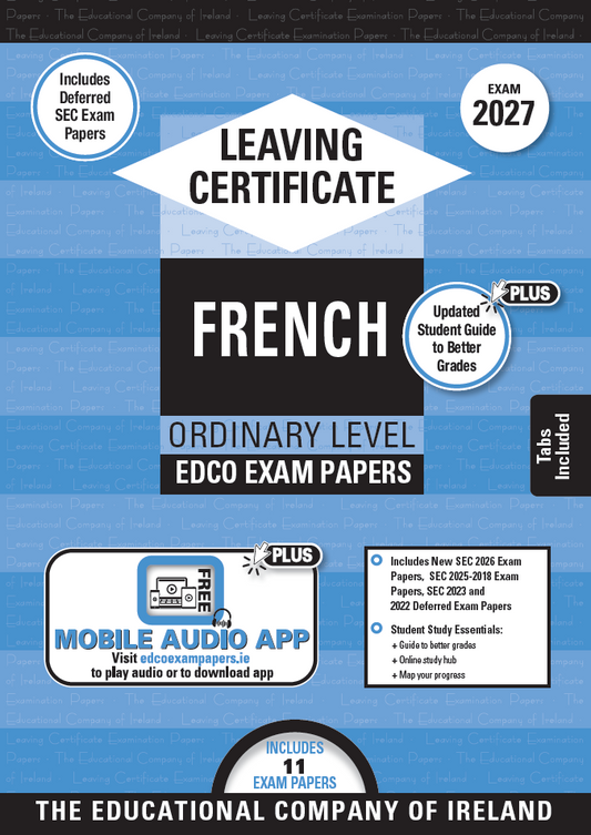 French Leaving Certificate Ordinary Level Edco Exam Papers