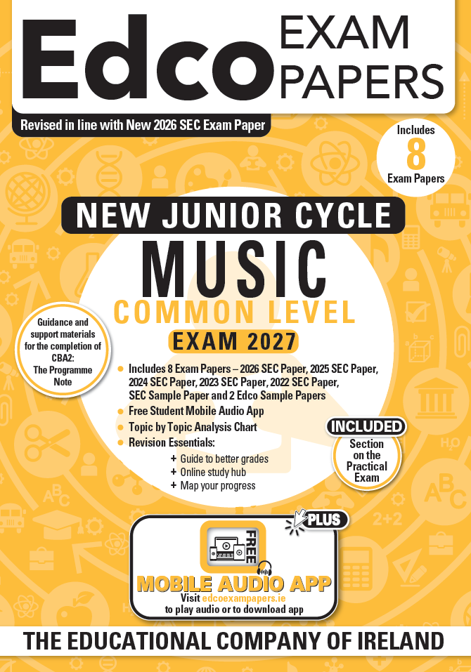 Music Junior Cycle Common Level Edco Exam Papers