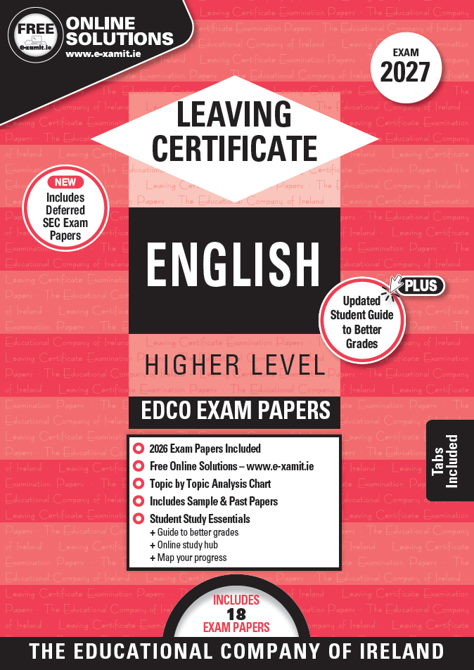 English Leaving Certificate Higher Level Edco Exam Papers