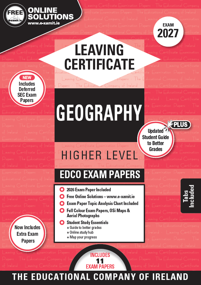 Geography Leaving Certificate Higher Level Edco Exam Papers