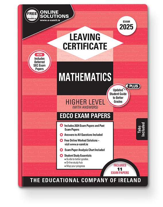 Maths Leaving Certificate Higher Level Edco Exam Papers