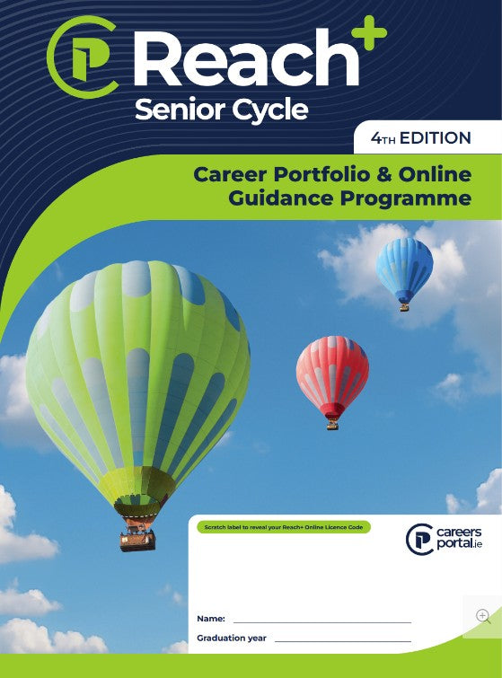 REACH+ Senior Cycle Career and College Preparation 4th edition Large Workbook