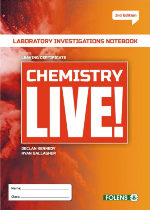 Chemistry Live Laboratory Investigations Notebook 3rd Edition