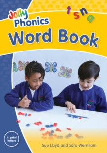 Jolly Phonics Word Book Print Letters