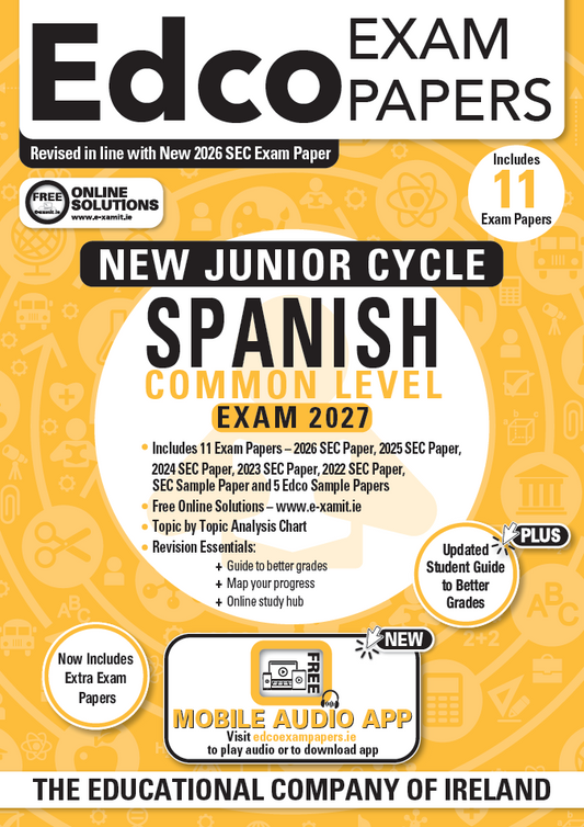 Spanish Junior Cycle Common Level Edco Exam Papers