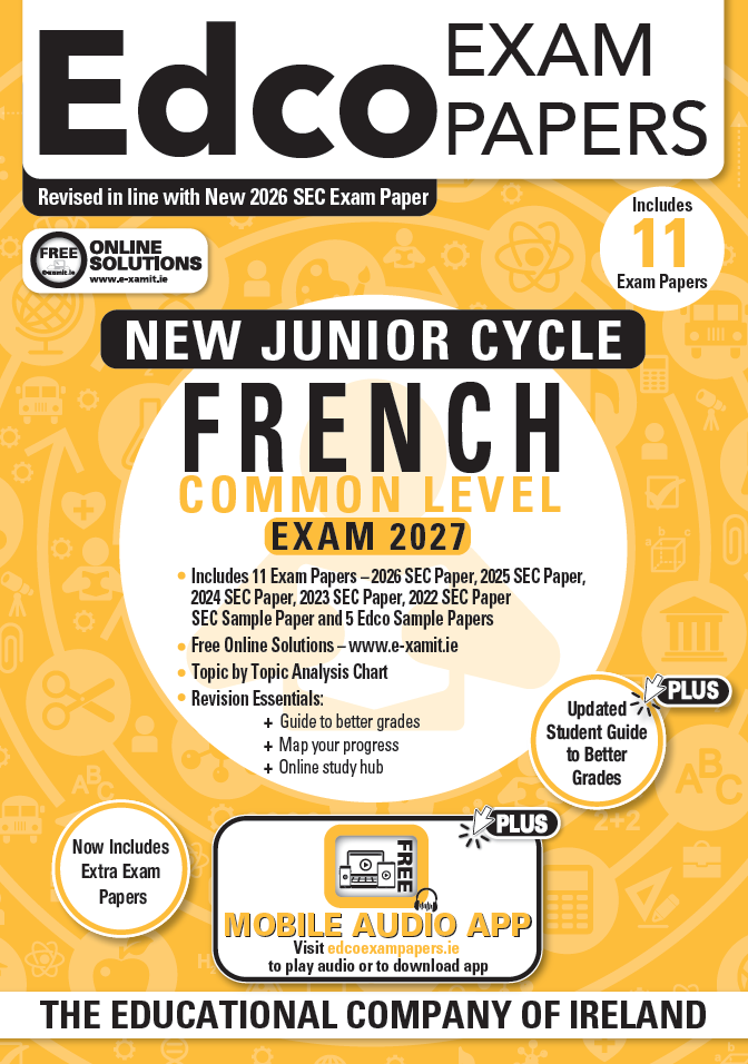 French Junior Cycle Common Level Edco Exam Papers