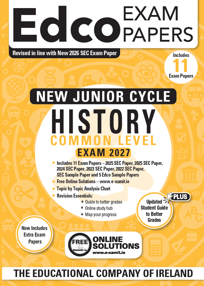 History Junior Cycle Common Level Edco Exam Papers