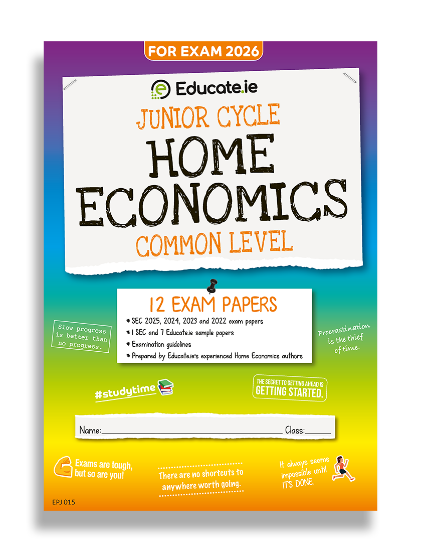 Home Economics Junior Cycle Common Level Exam Papers Educate.ie