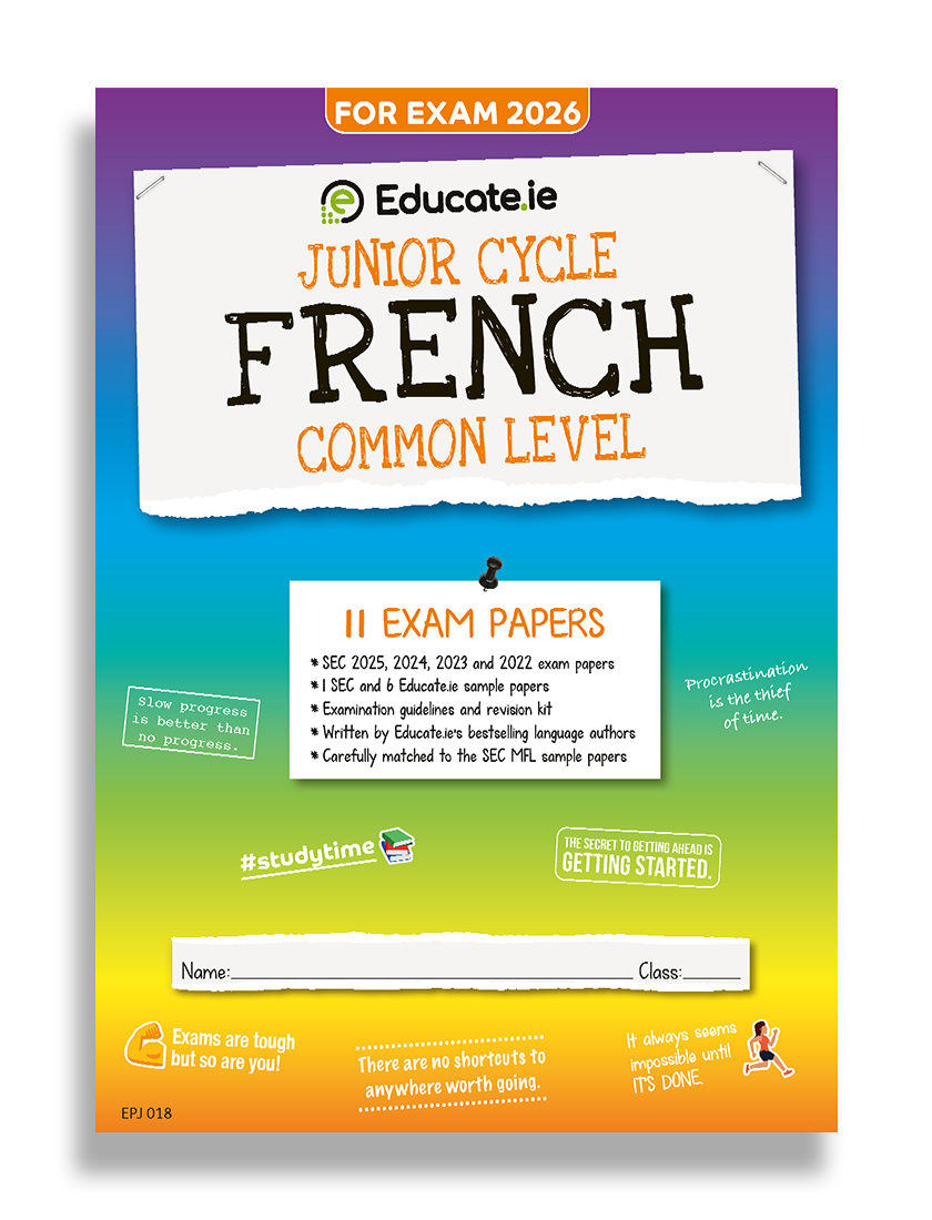French Junior Cycle Common Level Exam Papers Educate.ie