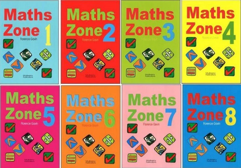 Maths Zone (Set of 8 books)