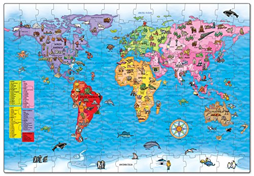 World Map Jigsaw Puzzle 150 pc