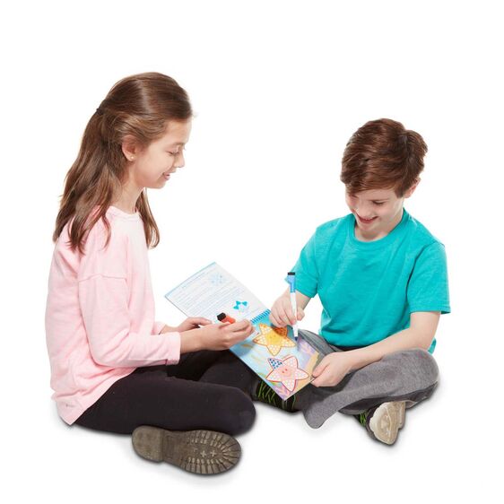 Wipe-Off Activity Pad Game On