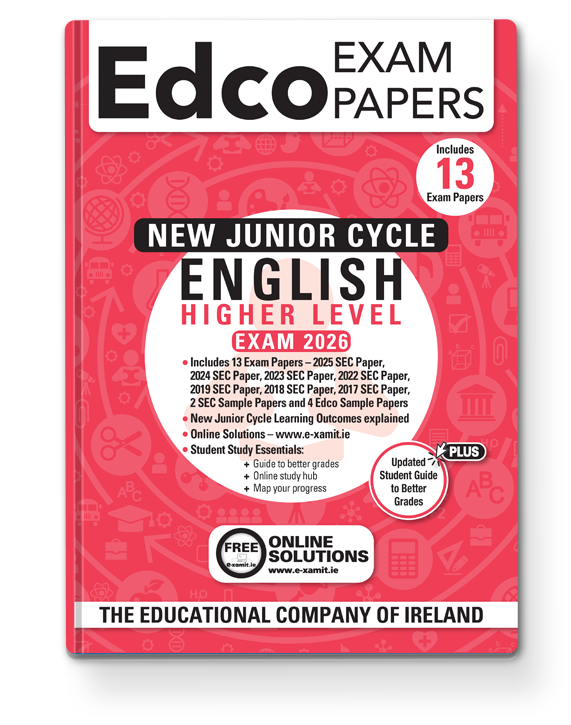 English Junior Cycle Higher Level Edco Exam Papers