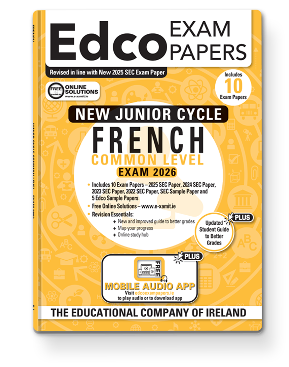 French Junior Cycle Common Level Edco Exam Papers
