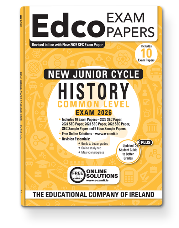 History Junior Cycle Common Level Edco Exam Papers