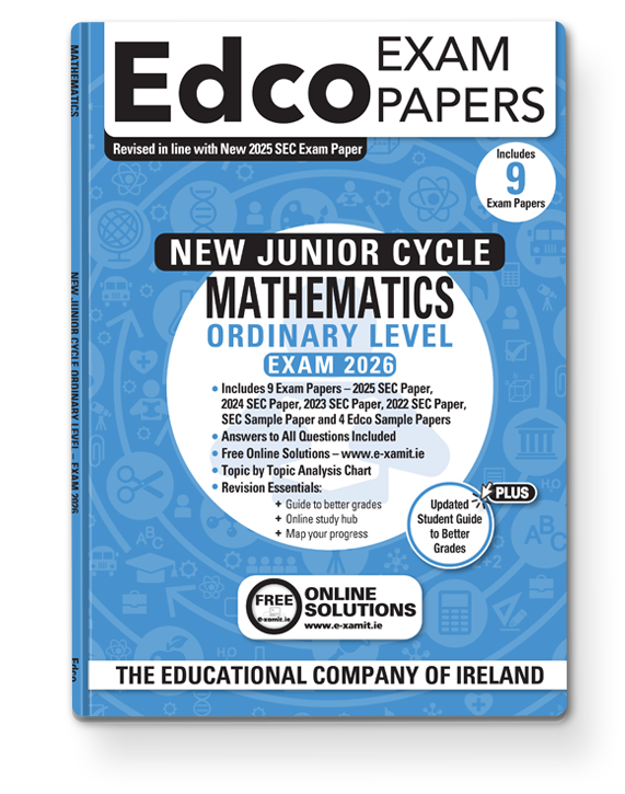 Maths Junior Cycle Ordinary Level Edco Exam Papers
