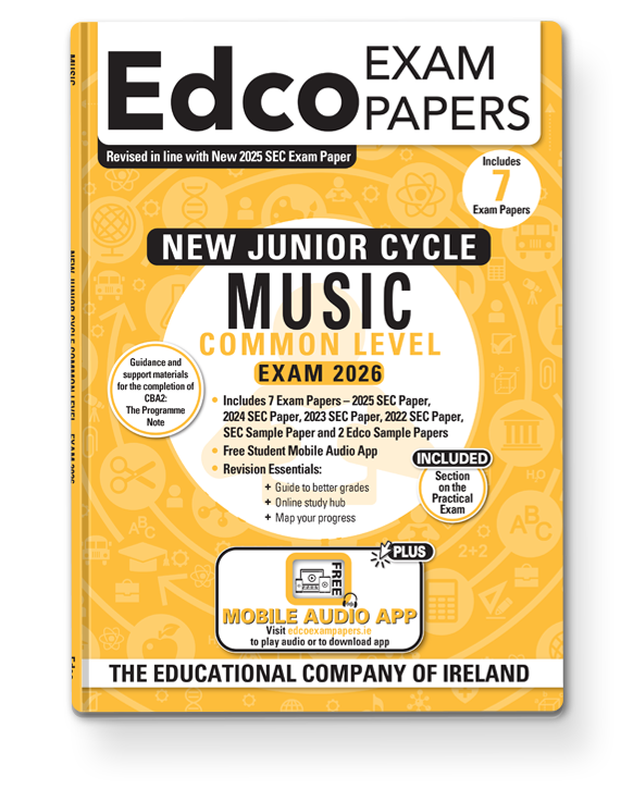 Music Junior Cycle Common Level Edco Exam Papers