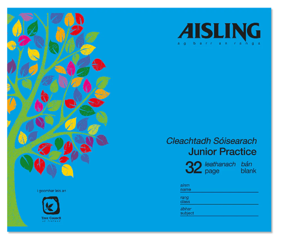 Junior Copy Blank 32 Page Aisling ASJ11