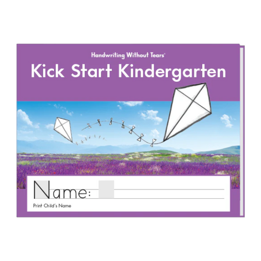 Handwriting Without Tears: Kick Start Kindergarten Workbook