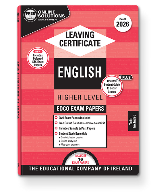 English Leaving Certificate Higher Level Edco Exam Papers