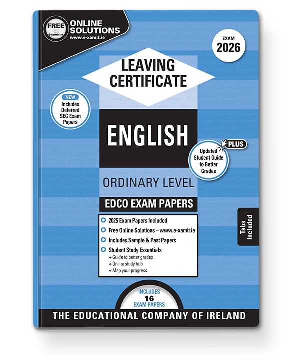English Leaving Certificate Ordinary Level Edco Exam Papers