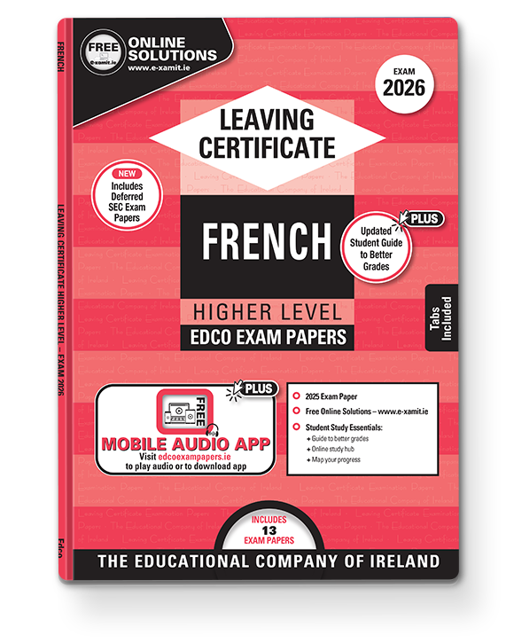 French Leaving Certificate Higher Level Edco Exam Papers