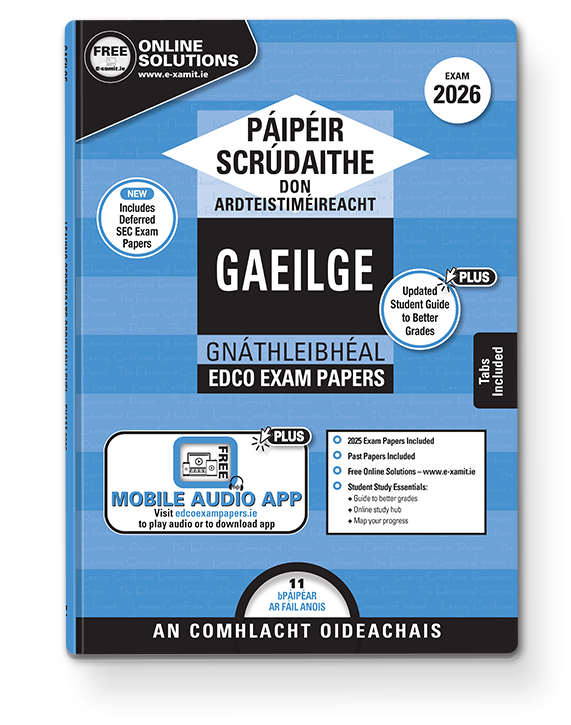 Irish Leaving Certificate Ordinary Level Edco Exam Papers