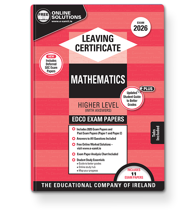 Maths Leaving Certificate Higher Level Edco Exam Papers