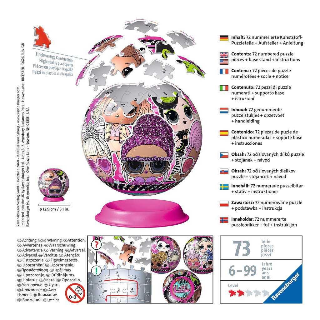 LOL 3D Puzzle 72pc