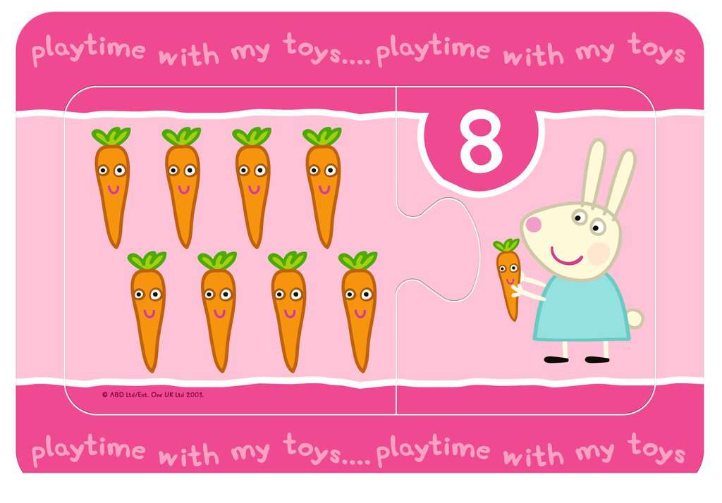 Peppa Pig: Match and Count Puzzle