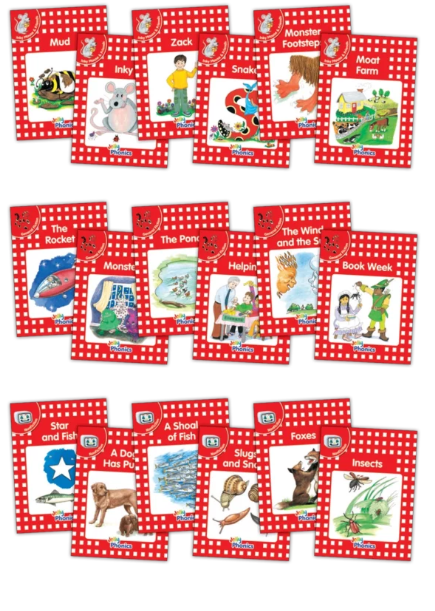 Jolly Readers Level 1 Complete Set Red