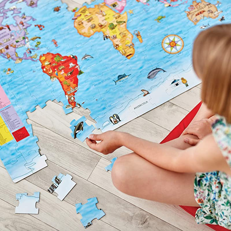 World Map Jigsaw Puzzle 150 pc