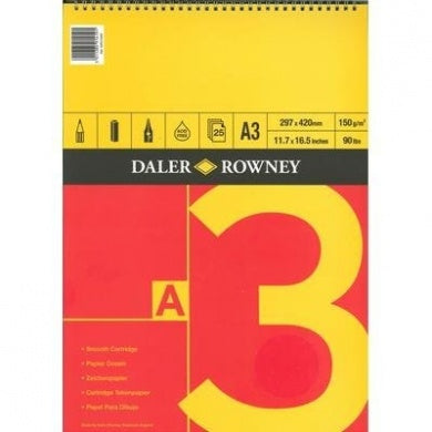 A3 Sketch Pad Spiral 150gsm