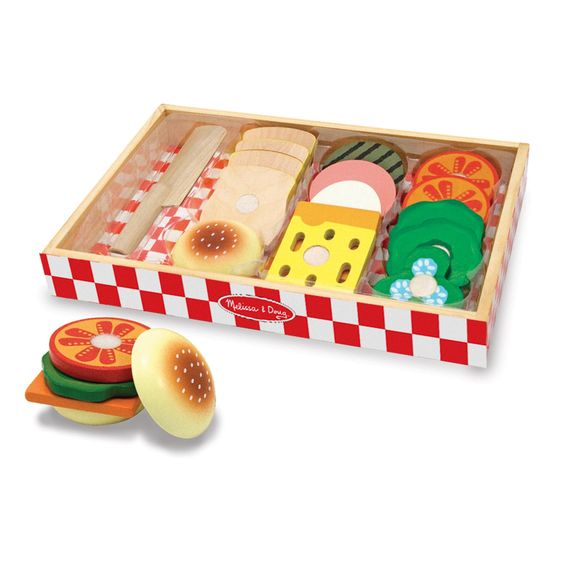 Wooden Sandwich Making Set