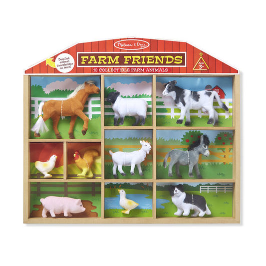 Farm Friends - 10 Collectable Farm Animals