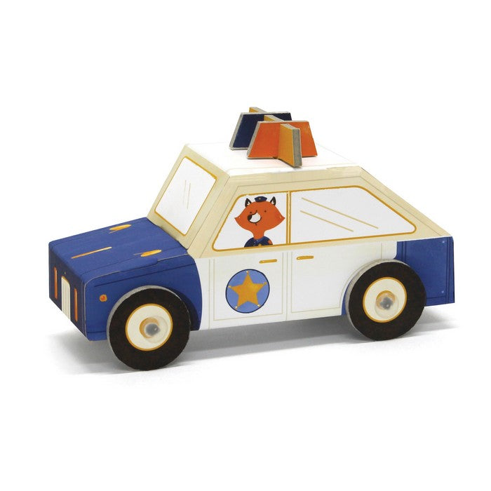 Fold My Car 3D Police Car (Was €6.00, Now €2.50)
