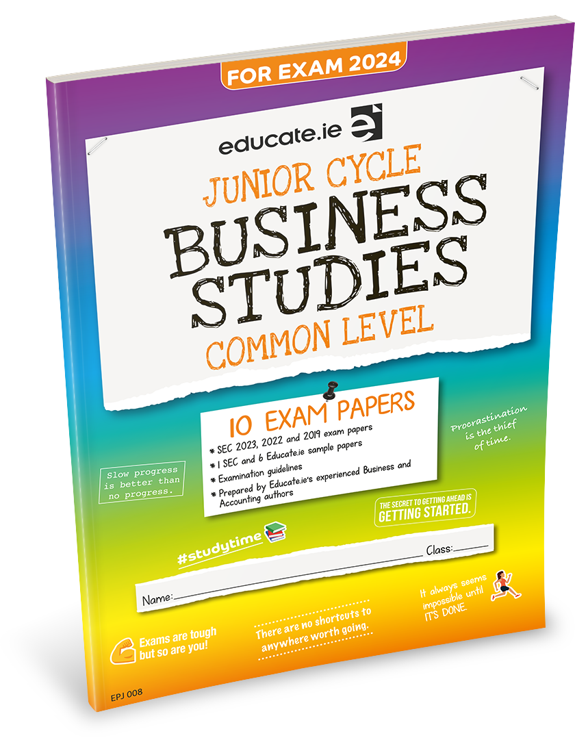 Business Studies Junior Cycle Common Level Exam Papers Educate.ie