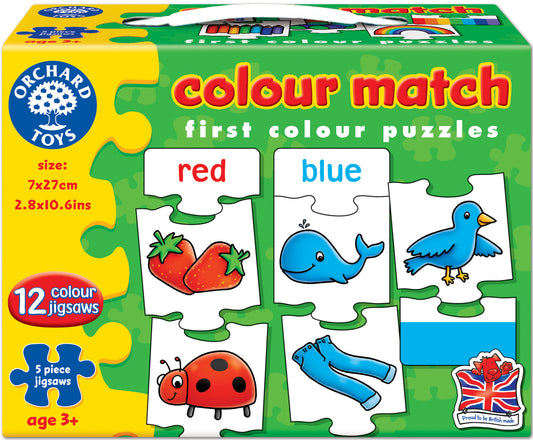 Colour Match First Colour Puzzles
