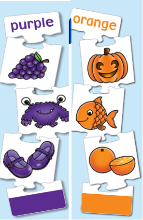 Colour Match First Colour Puzzles