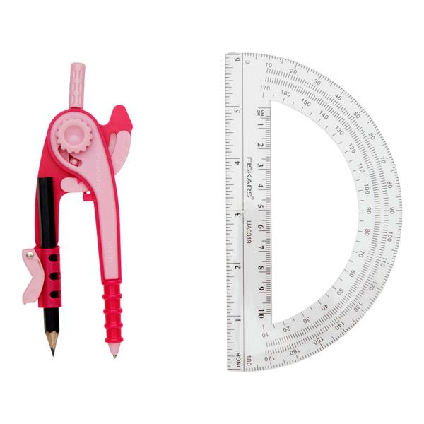 Compass & Protractor Set