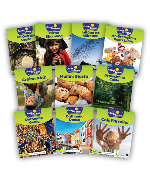 Cosan na Gealai 1st Class Non-Fiction Reader Pack (10)