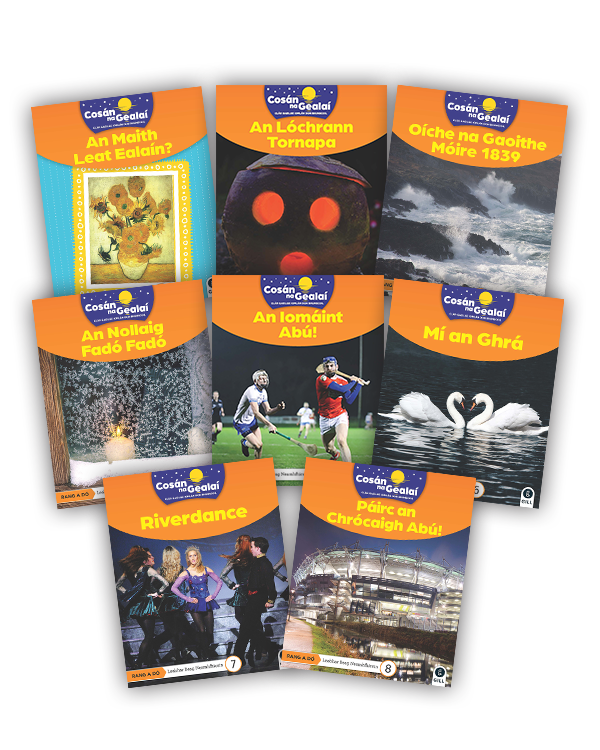 Cosan na Gealai 2nd Class Non-Fiction Reader Pack (8)
