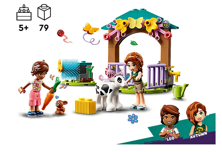 LEGO Friends Autumn’s Baby Cow Shed (42607)
