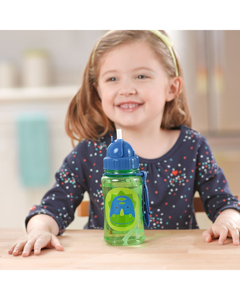 Zoo Straw Bottle Dinosaur