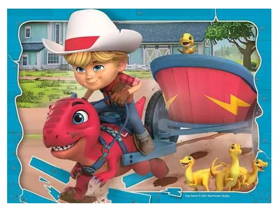 Dino Ranch 4 in a Box Puzzle